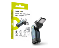 Przejściówka Mobile Origin 240W USB-C Rotation 540° Adapter CB13